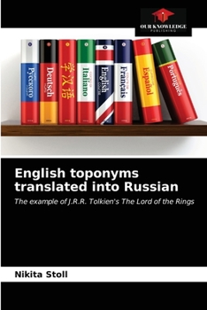 Paperback English toponyms translated into Russian Book