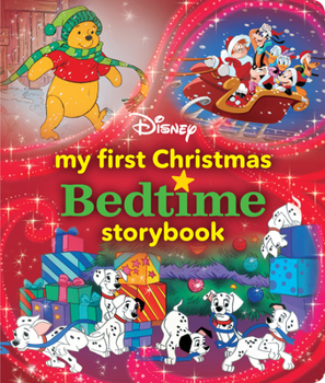 Hardcover My First Disney Christmas Bedtime Storybook Book
