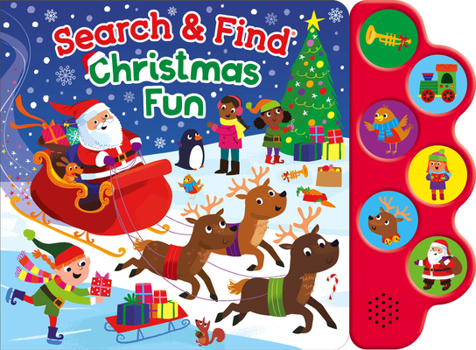 Board book Search & Find Christmas Fun (6-Button Sound Book) Book