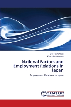 Paperback National Factors and Employment Relations in Japan Book