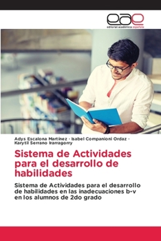 Paperback Sistema de Actividades para el desarrollo de habilidades [Spanish] Book