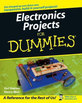 Paperback Electronics Projects for Dummies Book