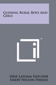 Paperback Guiding Rural Boys and Girls Book