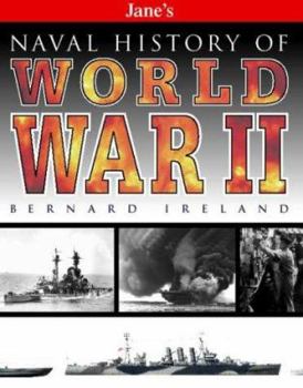 Hardcover Jane's Naval History of WWII Book