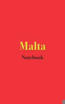 Paperback Malta Notebook: Blank Lined Notebook Book