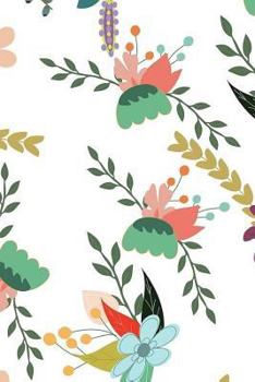 Paperback Fanciful Flowers Notebook Book