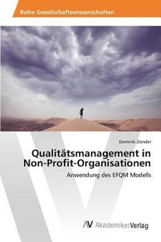 Paperback Qualitätsmanagement in Non-Profit-Organisationen [German] Book