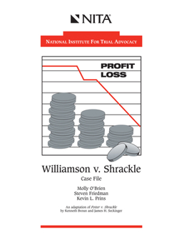 Paperback Williamson V. Shrackle: Case File Book