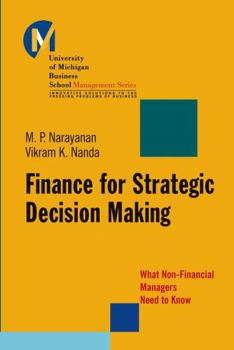 Hardcover Finance for Strategic Decision-Making: What Non-Financial Managers Need to Know Book