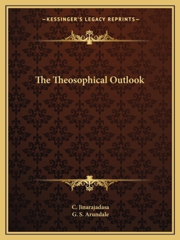 Paperback The Theosophical Outlook Book