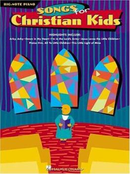 Paperback Songs for Christian Kids: Big-Note Piano Book