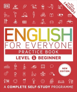Paperback English for Everyone Practice Book Level 1 Beginner: A Complete Self-Study Programme Book