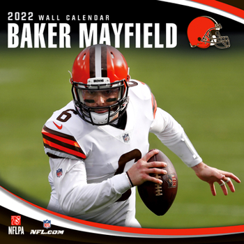Calendar Cleveland Browns Baker Mayfield 2022 12x12 Player Wall Calendar Book