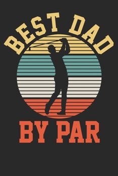 Paperback Gift Notebook: Golfing Dot Grid 6x9 120 Pages Book