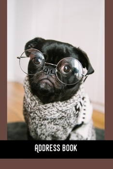 Address Book: Educated dog - Phone & contact book -All contacts at a glance - 120 pages in alphabetical orde