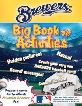 Paperback Milwaukee Brewers: The Big Book of Activities Book