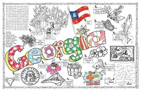 Loose Leaf Georgia Symbols & Facts Funsheet - Pack of 30 Book