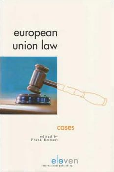 Paperback European Union Law: Cases Book