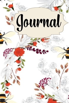 Paperback Journal: Bee Notebook, Bee Notebook Journal for Writing Book