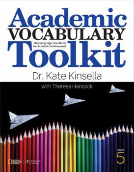Paperback Academic Vocabulary Toolkit Grade 5: Student Text Book