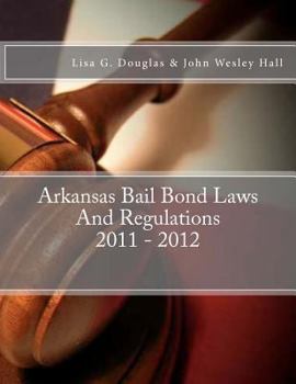 Paperback Arkansas Bail Bond Laws And Regulations Book