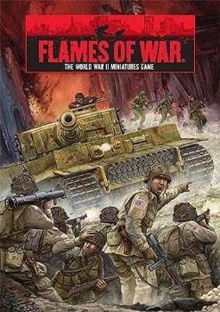 Hardcover Open Fire Flames of War: The World War II Miniatures Game Book