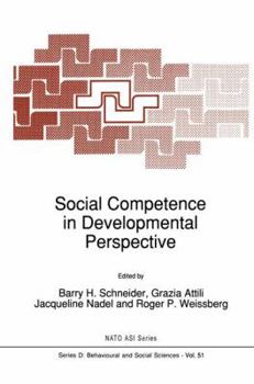 Paperback Social Competence in Developmental Perspective Book