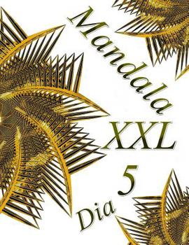Paperback Mandala Dia XXL 5: libro para colorear para adultos [Spanish] Book