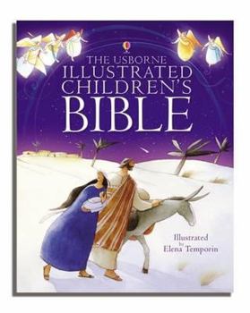 Hardcover The Usborne Illustrated Children's Bible Book