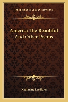 Paperback America The Beautiful And Other Poems Book