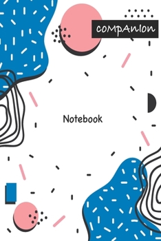 Paperback Companion Notebook: Designer Notebook: Wide Ruled Lined Paper Notebook Journal: Designer Workbook for Writing Notes Book
