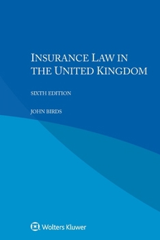 Paperback Insurance Law in the United Kingdom Book