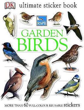 Paperback Rspb Garden Birds Ultimate Sticker Book