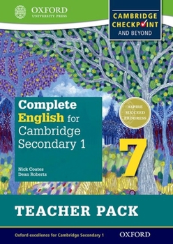 Paperback Complete English for Cambridge Secondary 1 Teacher Pack 7 Book