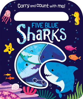 Board book Five Blue Sharks Book