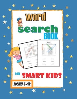 Word Search Book for Smart Kids 5-12: Challenging Search and Find Puzzle Games with Sight Words
