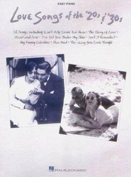 Paperback Love Songs of the '20s & '30s Book