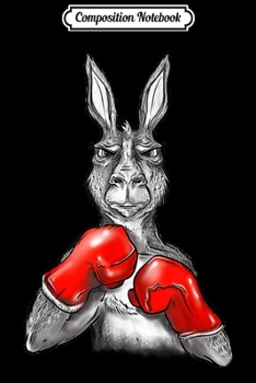Composition Notebook: Funny Boxing Sport Kangaroo Journal/Notebook Blank Lined Ruled 6x9 100 Pages