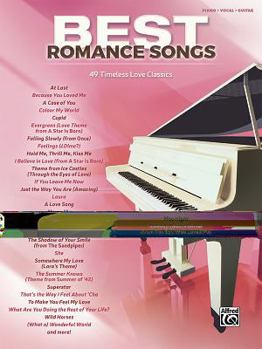 Paperback Best Romance Songs: 49 Timeless Love Classics (Piano/Vocal/Guitar) Book
