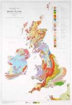 Map Geological Map of the British Islands (Small Scale Geology Maps) Book