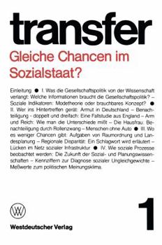 Paperback Gleiche Chancen Im Sozialstaat? [German] Book