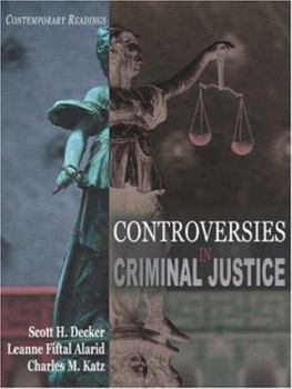 Paperback Controversies in Criminal Justice: Contemporary Readings Book