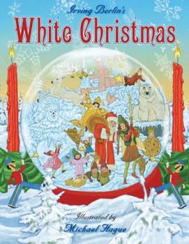 Hardcover White Christmas: A Christmas Holiday Book for Kids Book