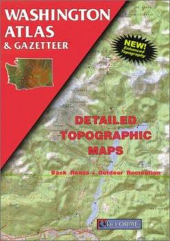 Paperback Washington Atlas & Gazetteer Book