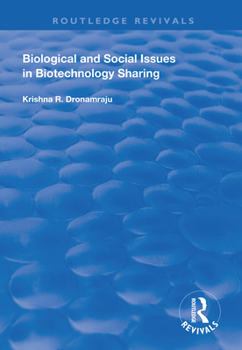 Paperback Biological and Social Issues in Biotechnology Sharing Book
