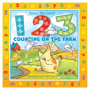 Board book Romy the Cow's 123 Counting on the Farm Book