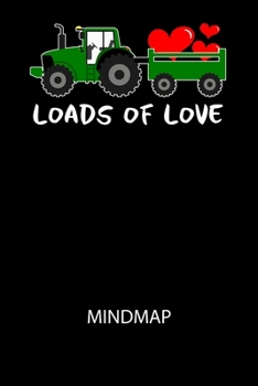 Paperback Loads of love - Mindmap: Arbeitsbuch, um kreative Aufgaben oder Problemstellungen zu lösen. [German] Book