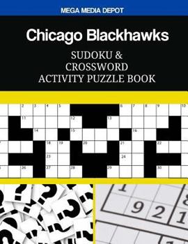 Paperback Chicago Blackhawks Sudoku and Crossword Activity Puzzle Book