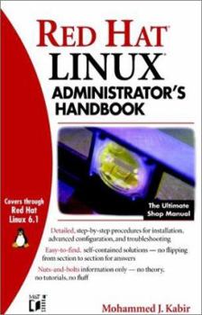 Paperback Red Hat Linux Administrator's Handbook Book