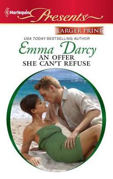 Mass Market Paperback An Offer She Can't Refuse [Large Print] Book